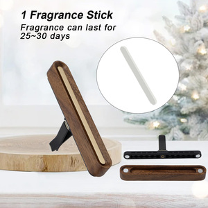 Starter Set Metal <strong>Vent</strong> <strong>Clip</strong> Refillable Mini Air Conditioner <strong>Diffuser</strong> for Home Car Aromatherapy Freesia Pear Essential Oils EVA - Product Image 4