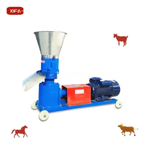 Equipped with reinforced coupling poultry feed pellet making machine easy to install pellet machine diesel engine