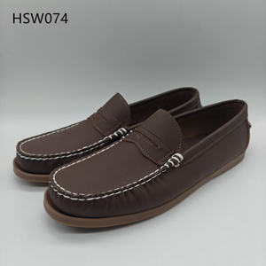 LXG, chaussures <span class=keywords><strong>bateau</strong></span> en cuir <span class=keywords><strong>de</strong></span> qualité <span class=keywords><strong>de</strong></span> <span class=keywords><strong>marque</strong></span>, style masque, chaussures <span class=keywords><strong>de</strong></span> loisirs quotidiennes, mocassins décontractés avec semelle intérieure en forme <span class=keywords><strong>de</strong></span> U, HSW074 - Product Image 2