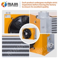 Enfriador de Aceite OEM/ODM con Ventiladores AC220V/380V/DC12V/24V, Radiador Hidráulico de Alto Flujo y Alta Presión de 400L