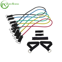 Zhensheng Grossiste Durable Haute Élastique Professionnel Tension Niveau Gym Exercice Workout Résistance Tube Kit