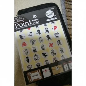 280 pezzi stile giapponese punto cartoni animati adesivi - Product Image 1