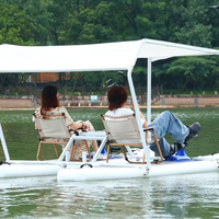 Bateaux gonflables de luxe, écologiques, à énergie solaire, pontons écologiques, catamaran, bateau-maison, catamaran de luxe