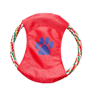 Kenevir halat köpek eğitim Bite halat plaka/açık oyun bez uçan disk/özelleştirmek <span class=keywords><strong>Pet</strong></span> pamuk halat tuval çanak Frisbeed - Product Image 3