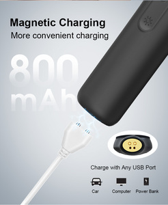 Cepillo de Limpieza Facial Eléctrico de Silicona Mini 2502, Portátil, Ultrasónico, Limpieza Profunda, Resistente al Agua, Negro, para Uso Doméstico con LED - Product Image 4