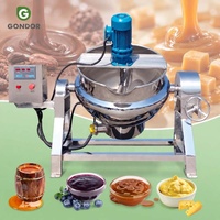 Marmite de cuisson industrielle à vapeur, gaz ou électrique avec chaudière, pour confiseries et mélangeurs de cuisson, grande capacité pour Biryani