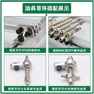 อุปกรณ์เสริมแขนหุ่นยนต์เทียนซิง บล็อกเชื่อมต่อ น็อต M5 ขายึดรูปตัว L แบบรูเดี่ยวและรูคู่ - Product Image 4