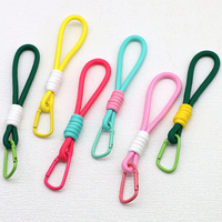 Cordon tressé coloré polyvalent anti-chute pour porte-clés, appareil photo, coque de téléphone portable courte et dragonne pour iPhone 18 17