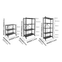 Étagère de cuisine pliable en fil métallique, support de rangement robuste et réglable pour garde-manger, vaisselle, maison et salle de bain, vente en gros