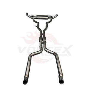 ท่อไอเสียแบบ Catback สแตนเลส Vortex พร้อมวาล์ว สำหรับ BMW X7 G07 M50i M60i 4.4T V8 ปลายท่อขัดเงาคู่ ปี 2019-2026 เชื่อม TIG พร้อมขาแขวน - Product Image 6
