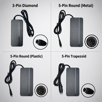 Chargeur secteur EU 42V 2A pour vélo électrique Stella avec batterie Li-Ion 36V et connecteur carré Phylion 3 broches