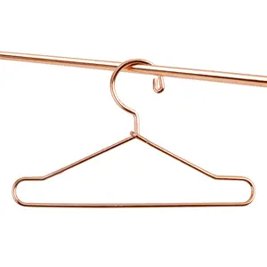 45*75mm Metal Iron Wire Hook Toy Hanger Mini Clothes Hanger for BJD Barbie Doll Wardrobe Craftsman Diy Home Decoration