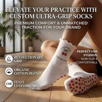 Chaussettes de yoga personnalisées à volants antidérapantes, chaussettes de Pilates, chaussettes de danse classique, chaussettes de fitness à volants, chaussettes athlétiques en coton à adhérence collante