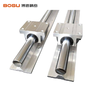 Sbr12 סגסוגת אלומיניום מרובע סגסוגת אלומיניום מרובע מדריך עבור מכונות cnc שקופיות ליניארי - Product Image 1