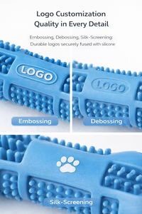 ของเล่นแปรงสีฟันสำหรับสุนัข ของเล่นเคี้ยวสำหรับทำความสะอาดฟัน ของเล่นสำหรับสุนัขพันธุ์เล็ก กลาง ใหญ่ - Product Image 3