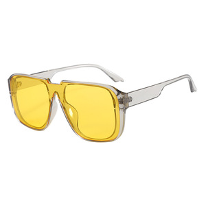 Unisex Rectangle Sunglasses Full Rim <b>Mirror</b> Lenses Light Weight Fashion Casual Adult Style - Product Image 3