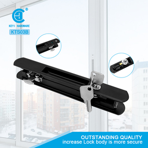 Serratura di Alta Sicurezza in Lega di Alluminio per Finestre Scorrevoli con Indicatore, per Finestre con Telaio in Alluminio in Sud America - Product Image 4