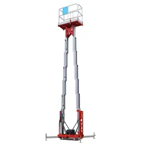 Warehouse Work Professional Electric Power Self Moving Aluminum Man Lift