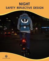 Échantillon gratuit Sac à dos de sport décontracté pliable et imperméable pour homme avec compartiment à chaussures et grande capacité