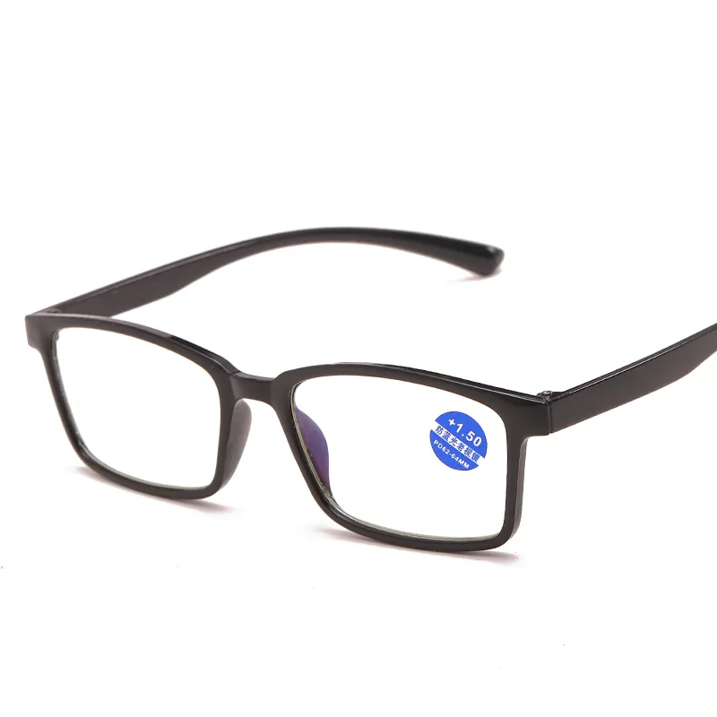 Lunettes de lecture correctrices pour femmes, monture TR complète, presbytie moins 8023, filtre bleu rayon, vente en gros, 250