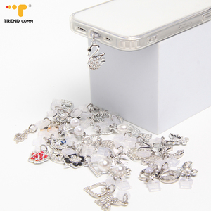 Cubierta Decorativa Antipolvo para Conector de Carga de Teléfono, Accesorio de Decoración para Teléfono Móvil DIY - Product Image 2