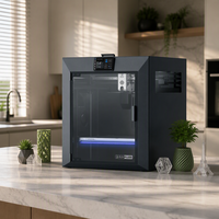 Imprimante 3D FDM de qualité industrielle Plus5, prend en charge les filaments haute température PLA, commande à distance, état neuf, garantie 1 an