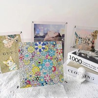 Puzzle en acrylique créatif personnalisable, personnalisation transparente, dessin animé, anime, étoile, périphérique, cadre photo, articles décoratifs, bricolage