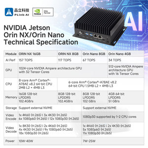 NVIDIA Orin Nano 8G 67 TOPS AI Industrial Computing Box 11D2E2-ONO8G-SSD128G IoT Secure AI Embedded <b>Computer</b> for Smart Cities Ru - Product Image 2