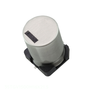 Condensateur SMD à montage en surface 35TGV1500M16X21.5 1500 uF CAP ALUM 1500UF 20% 35V du fabricant Channel - Product Image 1