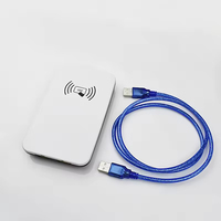 Lector y Grabador RFID de Escritorio Integrado SM6210 con Interfaz USB, Lector de Etiquetas UHF Pasivas, Material ABS