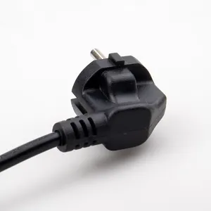 Сетевой кабель для ноутбука с 3 зубцами, разъем C14, ЕС, 220 В, шнур питания для компьютера
