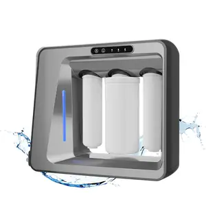 Filtre à eau à charbon actif certifié NSF de remplacement du filtre à eau intelligent par osmose inverse 600 GPD RO système d'eau domestique