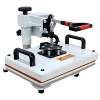 Nouvelle presse à chaud multifonctionnelle 5 en 1 blanche 29*38cm pour sublimation et transfert thermique sur T-shirts, mugs, casquettes et assiettes