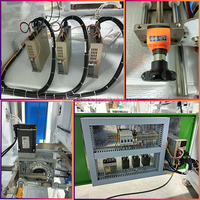 Emballage horizontal semi-automatique numérique auxiliaire à grande vitesse pour câbles USB, film à bulles et ensachage sur bande, avec moteur et emballage auxiliaire en plastique