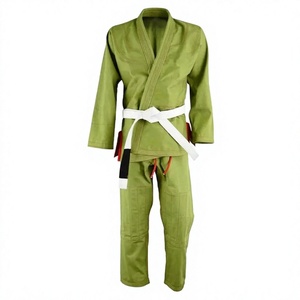 Combinaison de Jiu-Jitsu Brésilien en Coton 100% pour l'Entraînement MMA Arts Martiaux Mixtes, Durable, Séchage Rapide, 420g, pour Hommes - Product Image 1