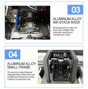 Petite bouteille de carte PVC A4 A3, 400 ml, impression à jet d'encre, prix d'imprimante à plat UV, avec fixation rotative - Product Image 5
