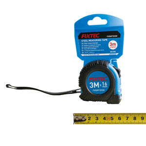 Fixtec công cụ đo lường Metric <span class=keywords><strong>Tape</strong></span> đo biểu tượng tùy chỉnh 3M/5M/8M thép đo băng với ABS Chất liệu lưỡi không gỉ - Product Image 2