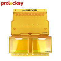 Station de verrouillage de sécurité combinée durable de grande taille avec stockage à clé