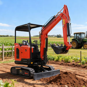 TJ30 Schnelle Lieferung <span class=keywords><strong>Mini</strong></span>-Bagger China 3-Tonnen-Grabmaschine Kubota Euro 5 EPA Excavadora Landwirtschaftlicher Bagger - Product Image 2