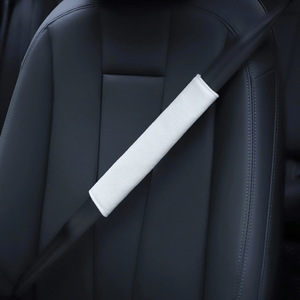 Coussin de protection pour ceinture de sécurité de voiture, en tissu doux et confortable, anti-pression, pour utilisation automobile - Product Image 1