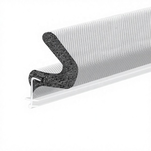 Joint d'étanchéité de porte en <span class=keywords><strong>mousse</strong></span> PU en forme de V extra long de 40 pieds, installation par vis, pour grands espaces, installation facile, anti-vent, chambre à coucher - Product Image 2