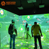 Système Avancé de Projection Immersive 3D en Réalité Augmentée pour Vidéo d'Intérieur