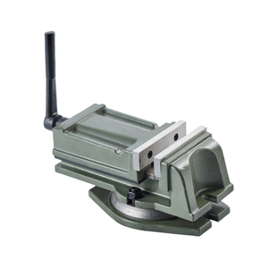 Étau universel manuel QM16 à verrouillage d'angle avec base pivotante à 360° et vis / Étau de précision CNC pour le travail des métaux - Product Image 6