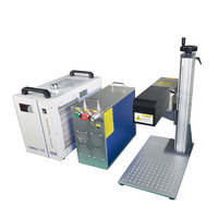 10W 355nm multifunción 3D UV máquina de marcado láser taza de vidrio grabado