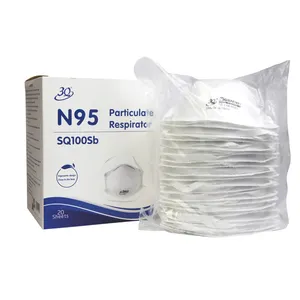 Wholesale 100sb N95 Mask 5 Ply 3d Facemask 10 Pcs 3Q Factory Supply Disposable N95 Mask