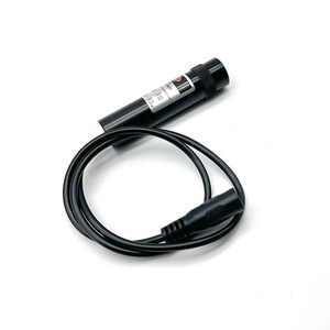 Generador de Línea Láser Roja de Grado Industrial de 650nm y 5mw con Fuente de Alimentación, Módulo de Diodo Ajustable y Enfocable - Product Image 3