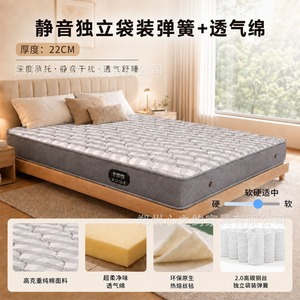 Xinzhiyue Diamond Spring <b>Mattress</b> 1.8m Firm Orthopedic <b>Support</b> Bedroom Use - Product Image 4