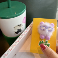 Bloc-notes créatif à feuilles mobiles avec motif de monstre en fourrure mignon de dessin animé pour étudiants et enfants