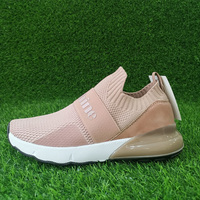 Weshine Baskets de gym décontractées en maille Logo personnalisé Baskets de course avec mousse à mémoire de forme Design plat et respirant pour la marche sportive