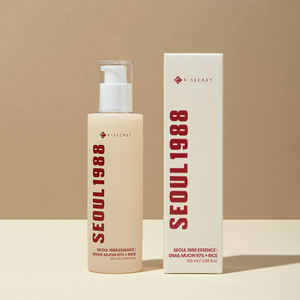 Suero Facial Coreano Premium SEOUL 1988 con 97% de Mucina de Caracol + Arroz, Sin Perfume, Hidratante e Iluminador, 1 Caja = 54 Unidades - Product Image 5